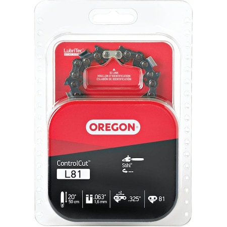 Oregon Cutting Oregon ControlCut 20 In. Chainsaw Chain L81